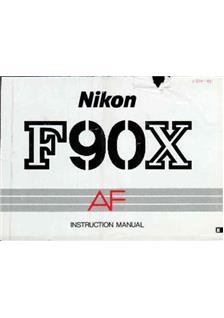 Nikon F 90 X manual. Camera Instructions.